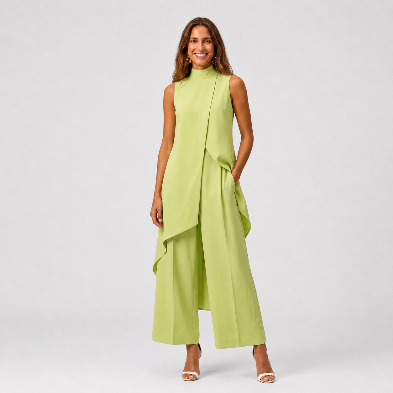| Conjunto largo elegante