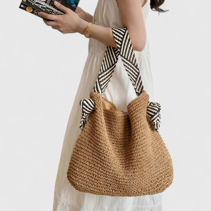 Inés | Bolso boho tejido de hombro