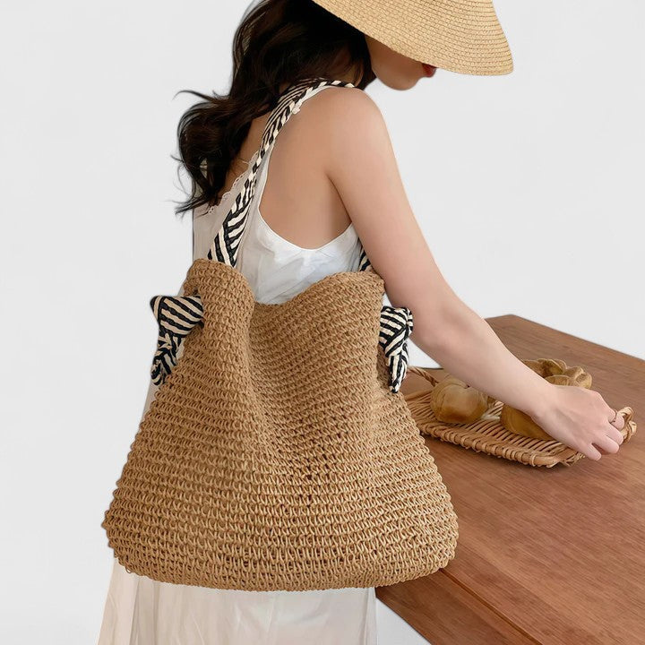 Inés | Bolso boho tejido de hombro