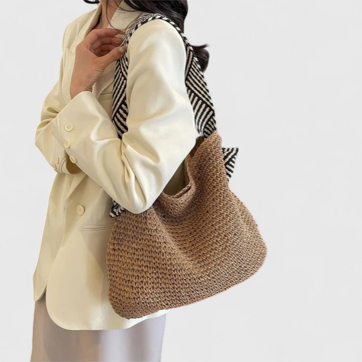 Inés | Bolso boho tejido de hombro