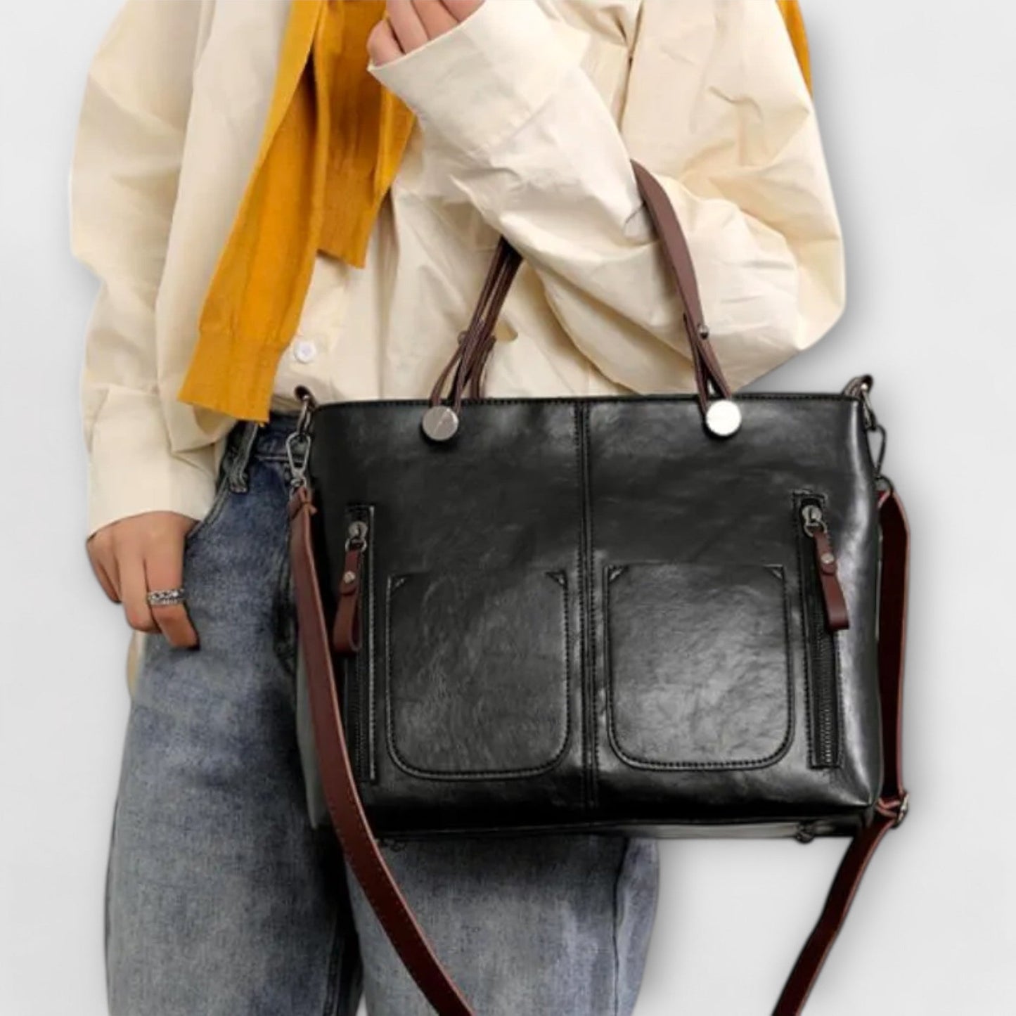 Nerea | Bolso tote de piel