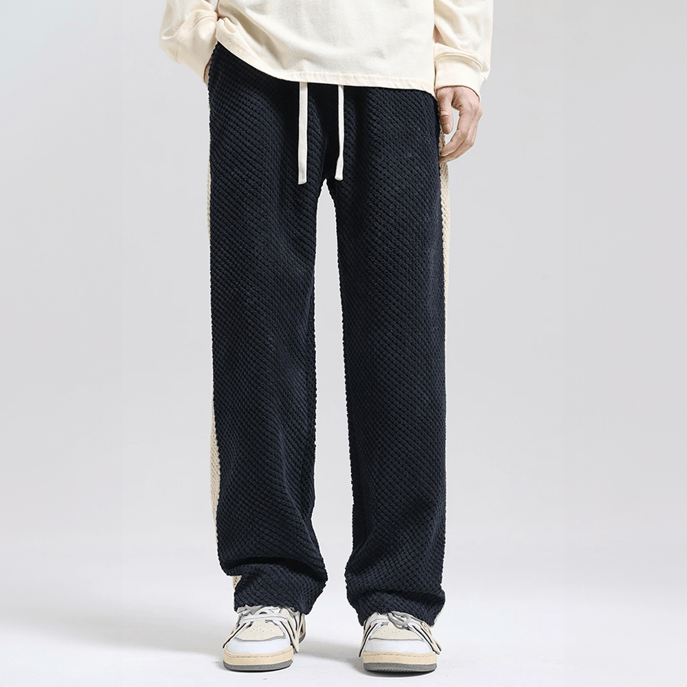 Rubén | Pantalón de chándal de hombre en tejido waffle