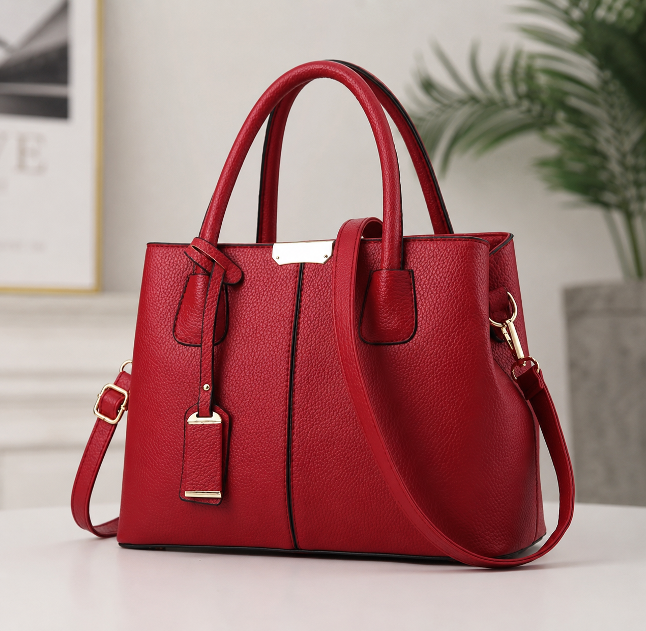 Luxury City Tote Handbag