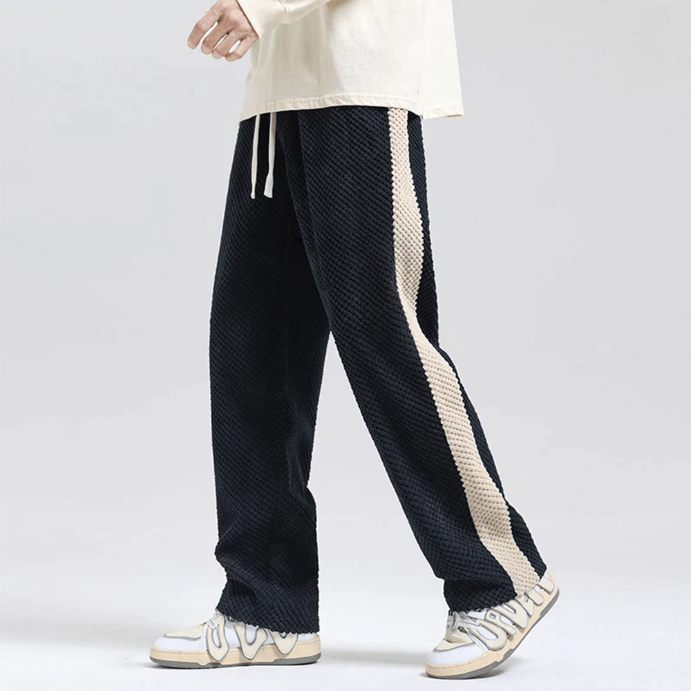Rubén | Pantalón de chándal de hombre en tejido waffle