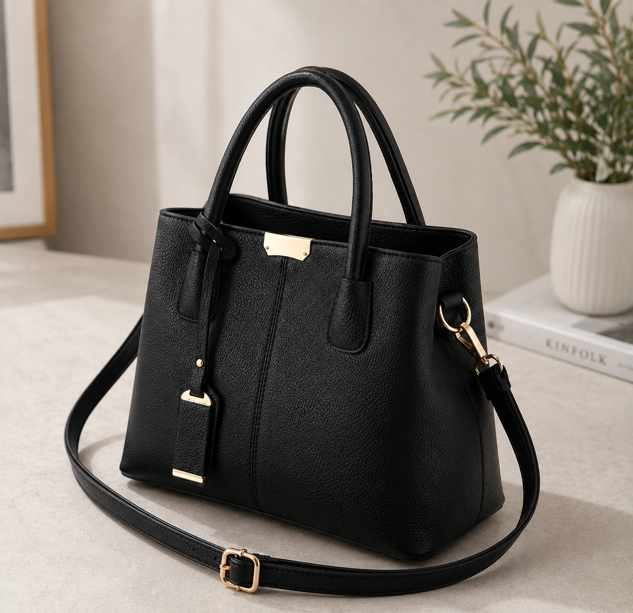Luxury City Tote Handbag