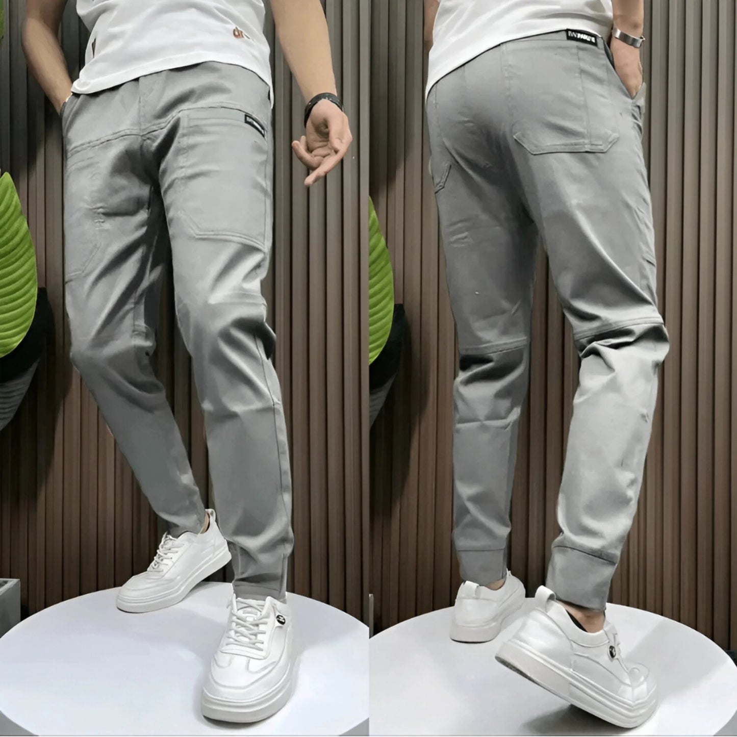 Tomás | Pantalón cargo elástico de hombre