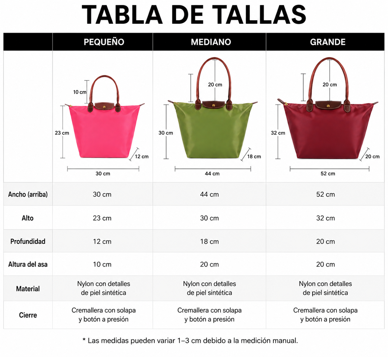 Carmen | Bolso tote grande