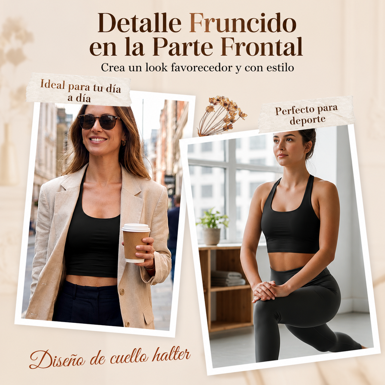 Aitana | Top deportivo halter