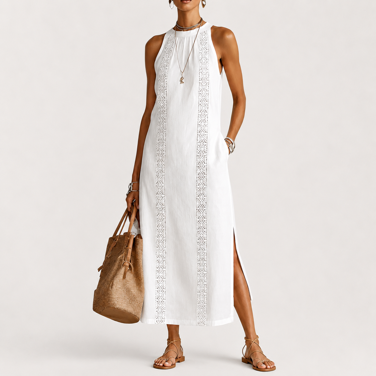 Jimena | Vestido midi elegante