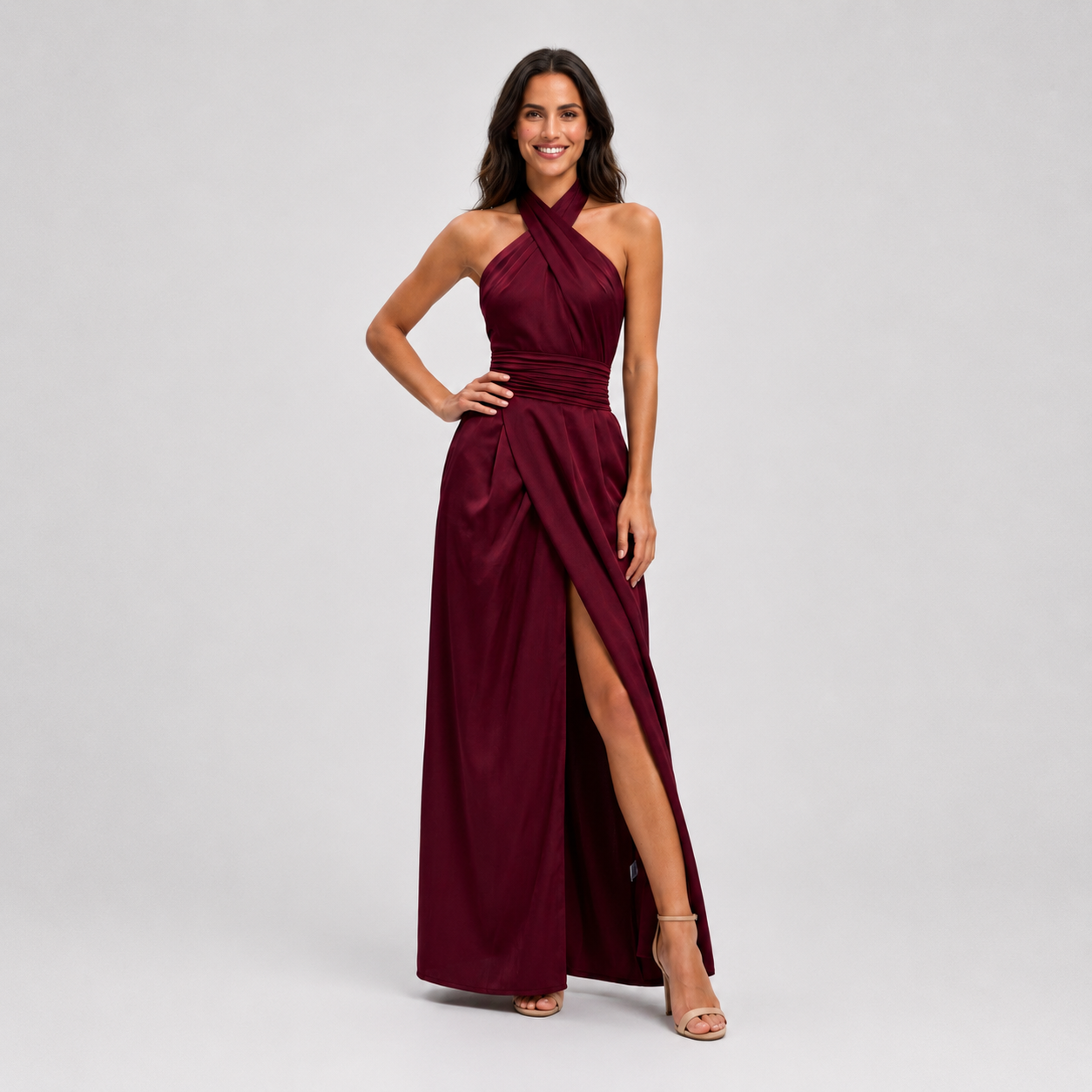 Malena | Vestido largo elegante