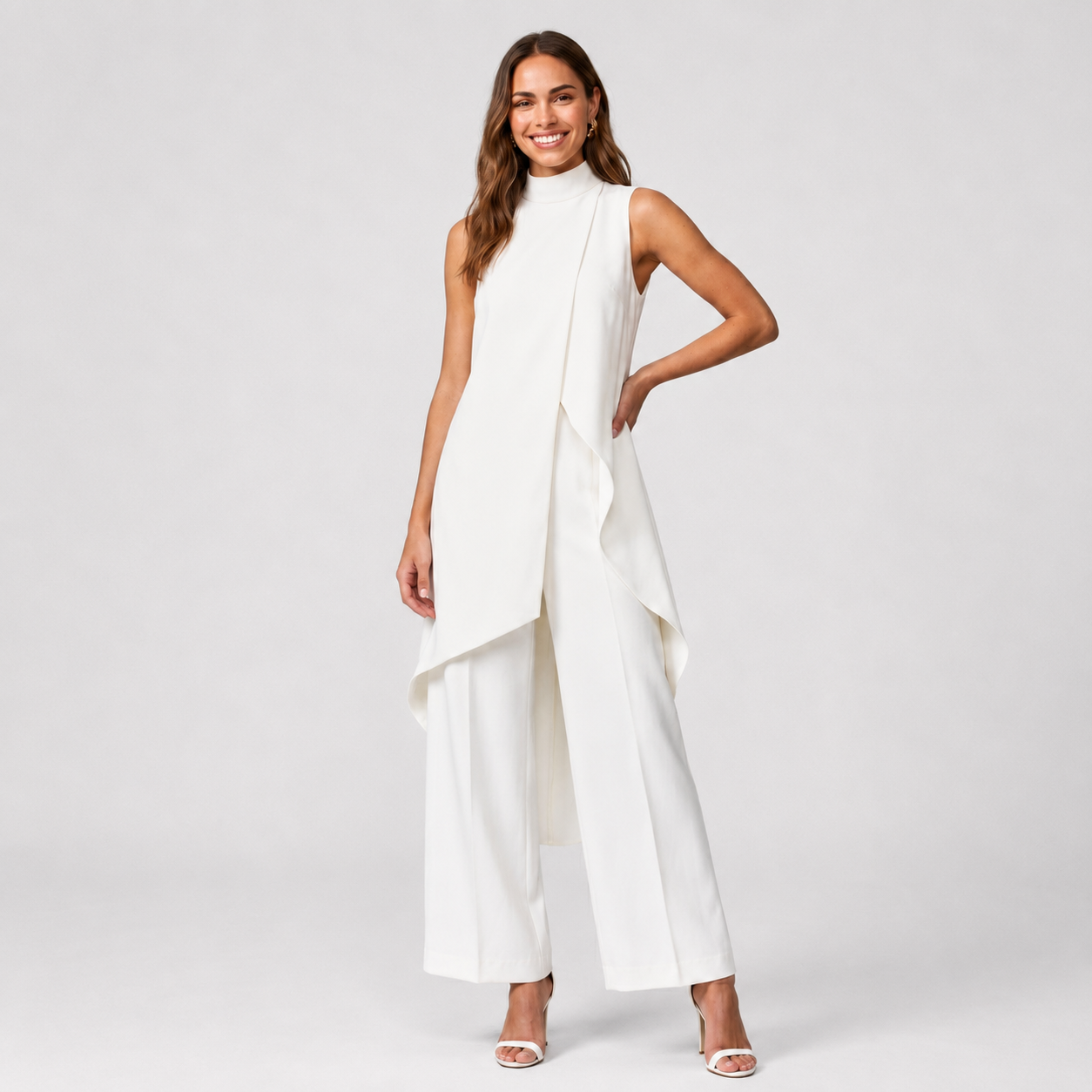 | Conjunto largo elegante
