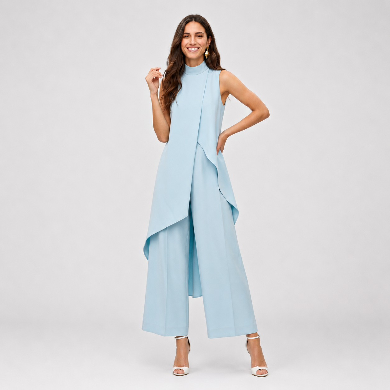 | Conjunto largo elegante