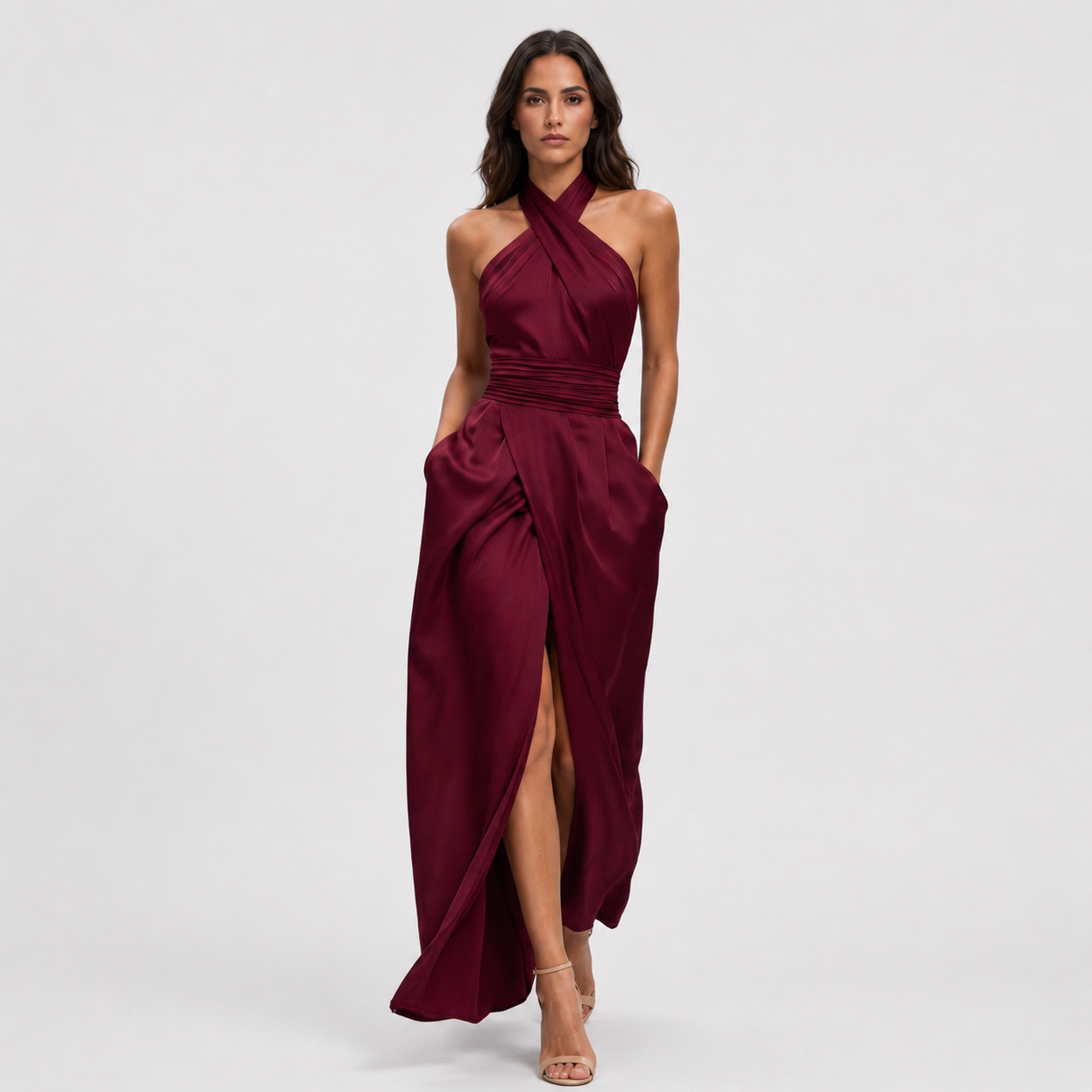 Malena | Vestido largo elegante