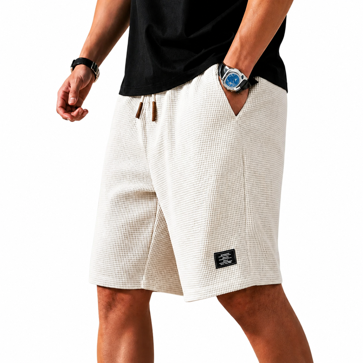 Elegantes pantalones de verano de alta gama