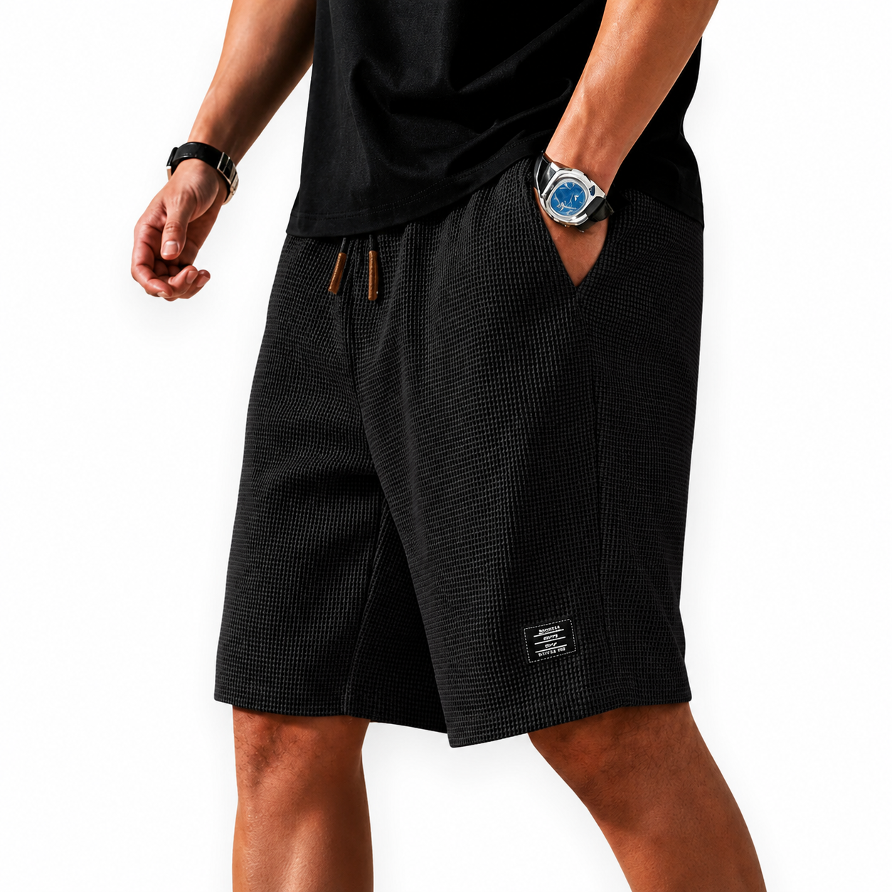 Elegantes pantalones de verano de alta gama