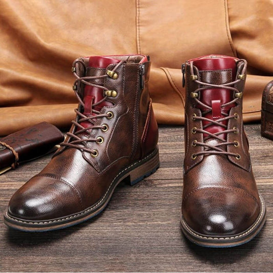 Eric | Botas Oxford de piel para hombre