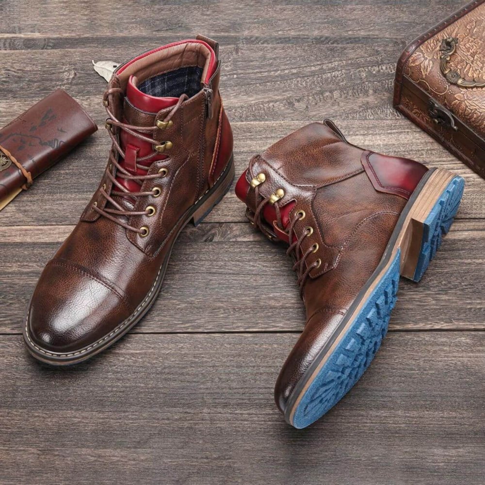 Eric | Botas Oxford de piel para hombre