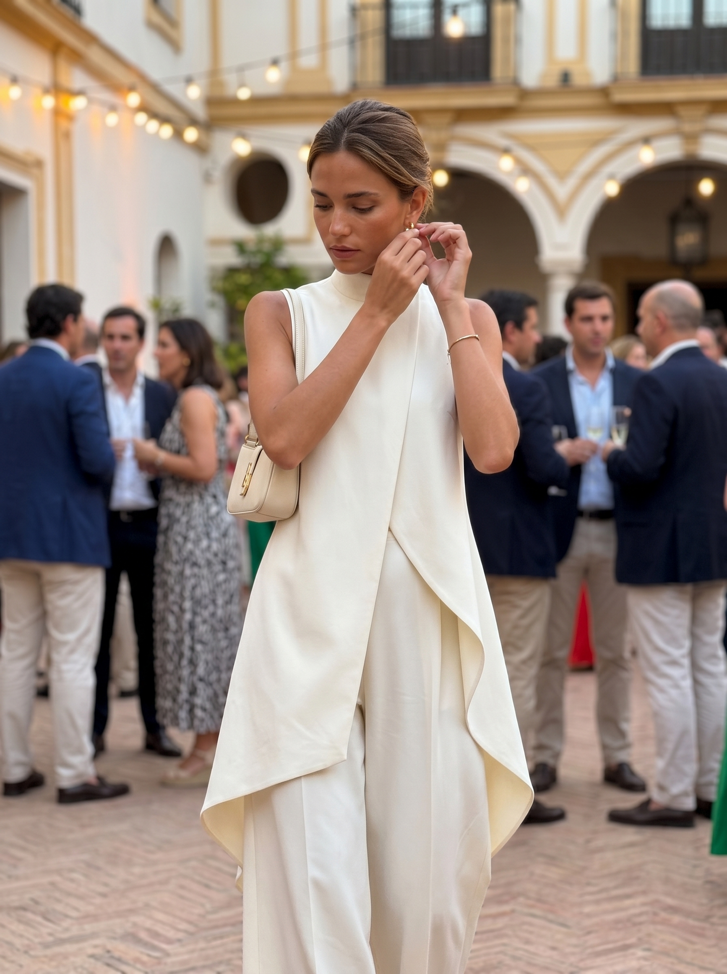 | Conjunto largo elegante