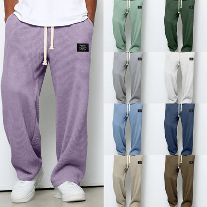 Samuel | Pantalón ancho de hombre con cordón