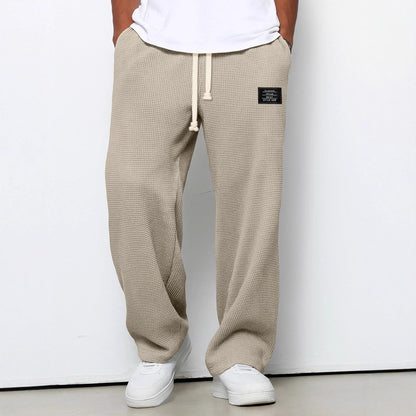 Samuel | Pantalón ancho de hombre con cordón