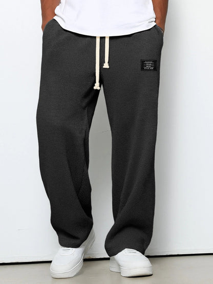 Samuel | Pantalón ancho de hombre con cordón