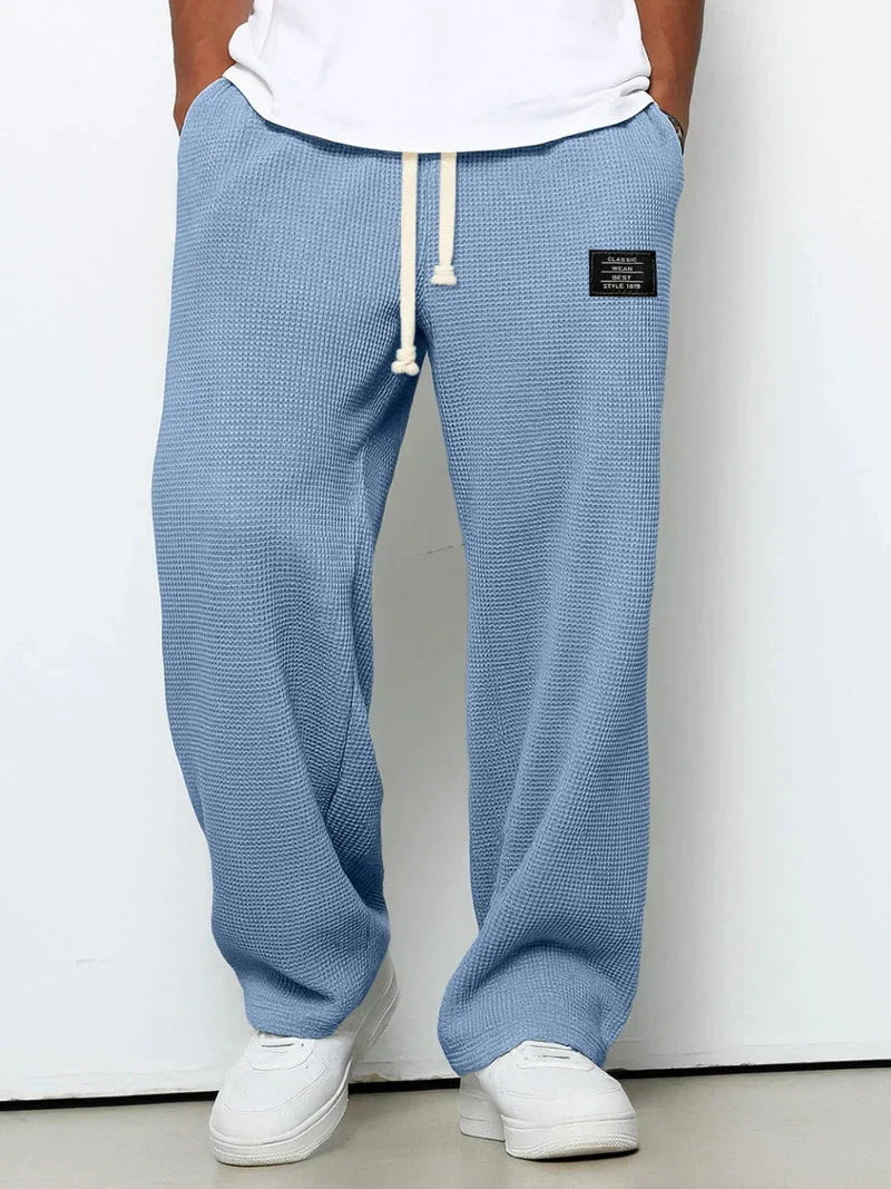 Samuel | Pantalón ancho de hombre con cordón