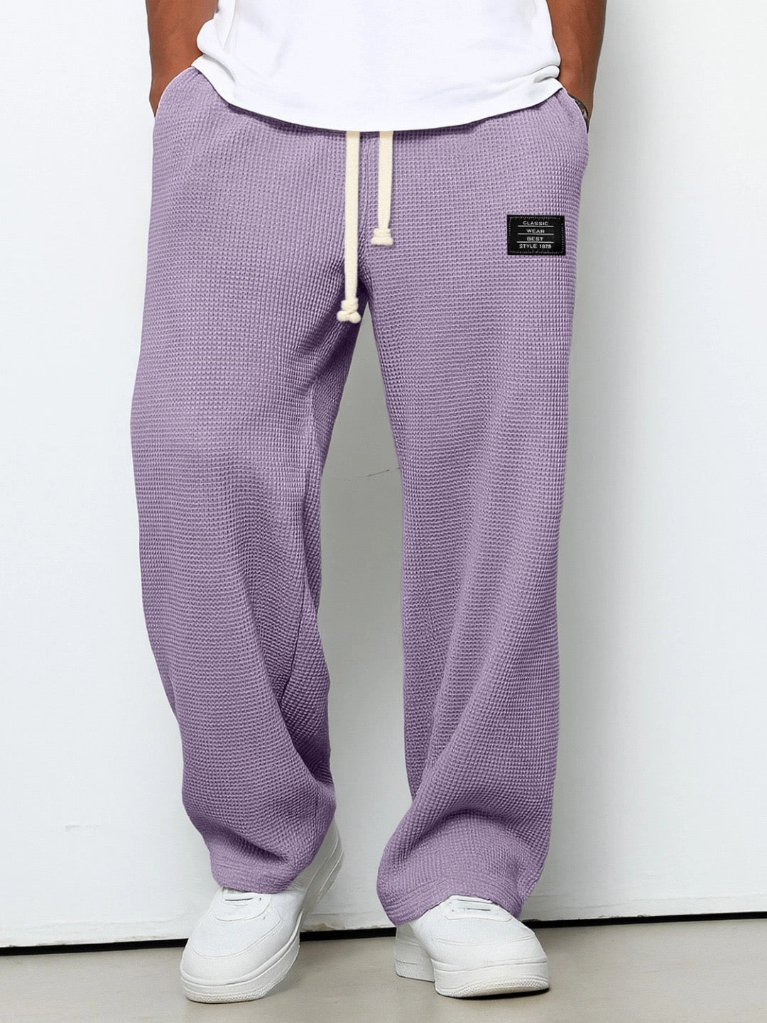 Samuel | Pantalón ancho de hombre con cordón