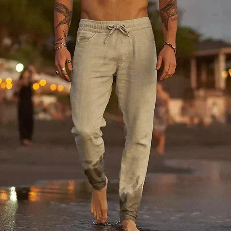 Gonzalo | Pantalón de lino de hombre