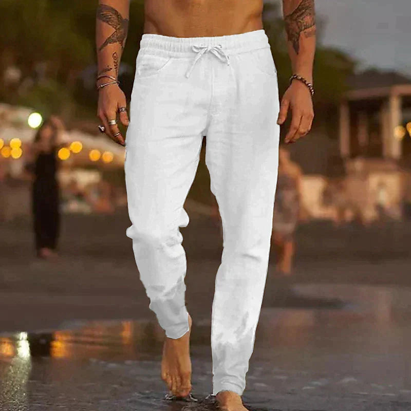 Gonzalo | Pantalón de lino de hombre