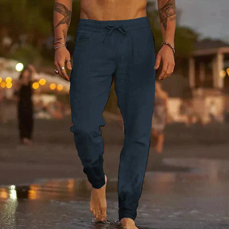 Gonzalo | Pantalón de lino de hombre