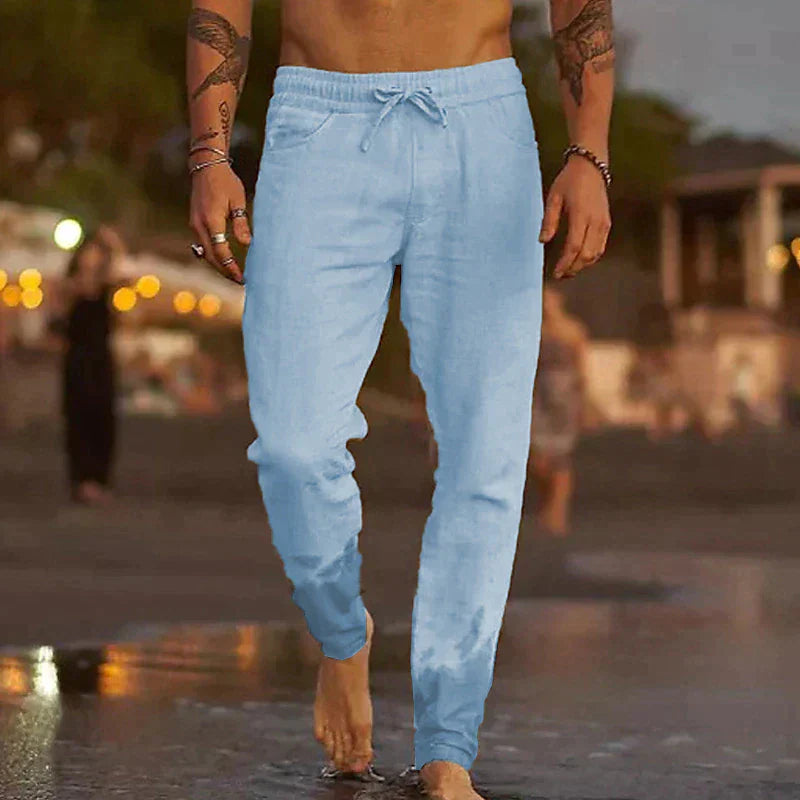 Gonzalo | Pantalón de lino de hombre