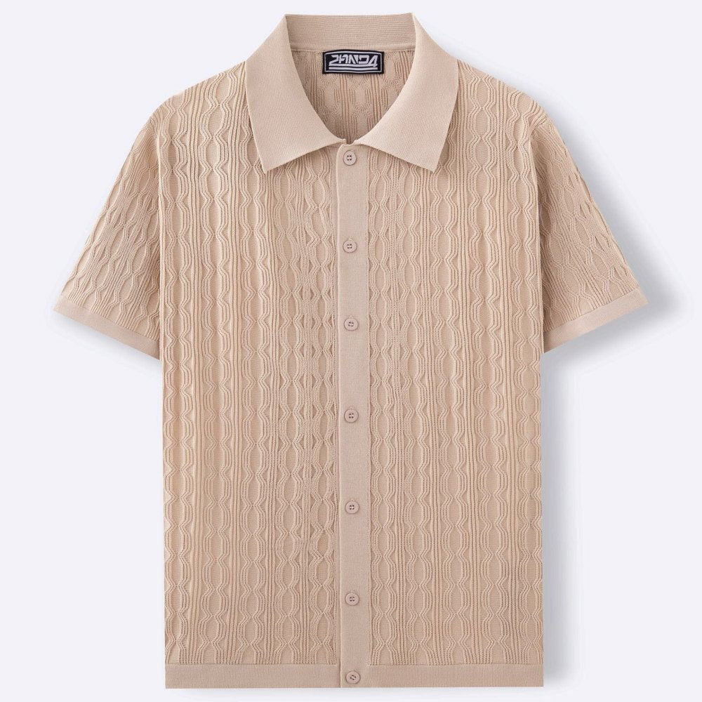 Manuel | Camisa de punto de manga corta de hombre