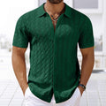 Manuel | Camisa de punto de manga corta de hombre