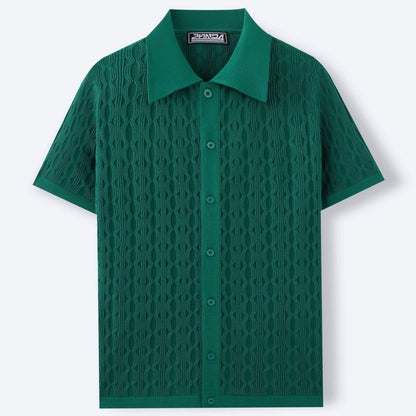 Manuel | Camisa de punto de manga corta de hombre