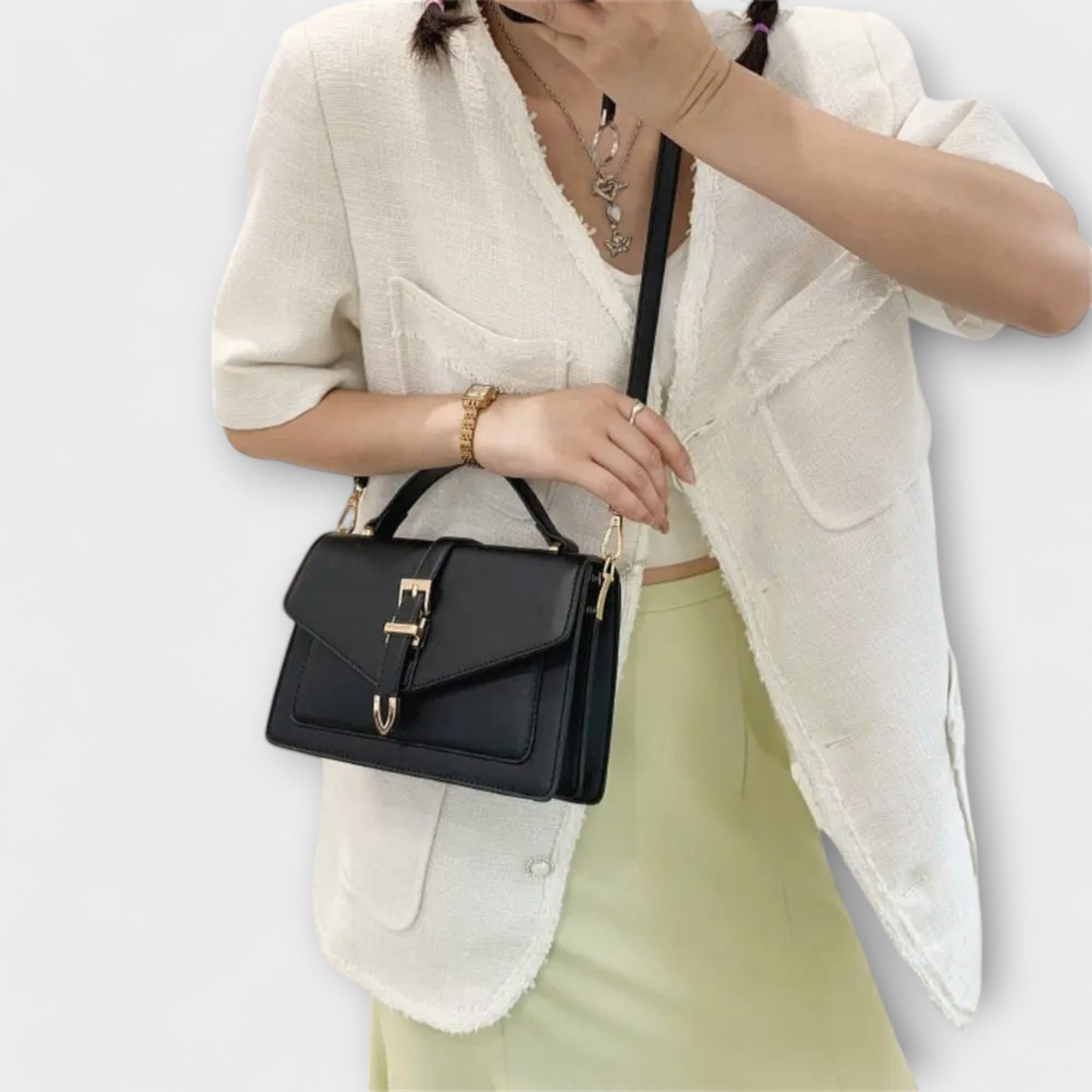 Aurora | Bolso de hombro con solapa
