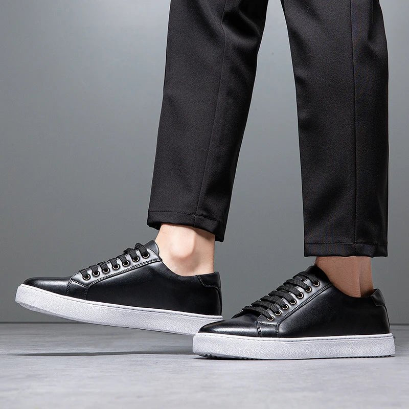 Enzo | Zapatillas de piel para hombre