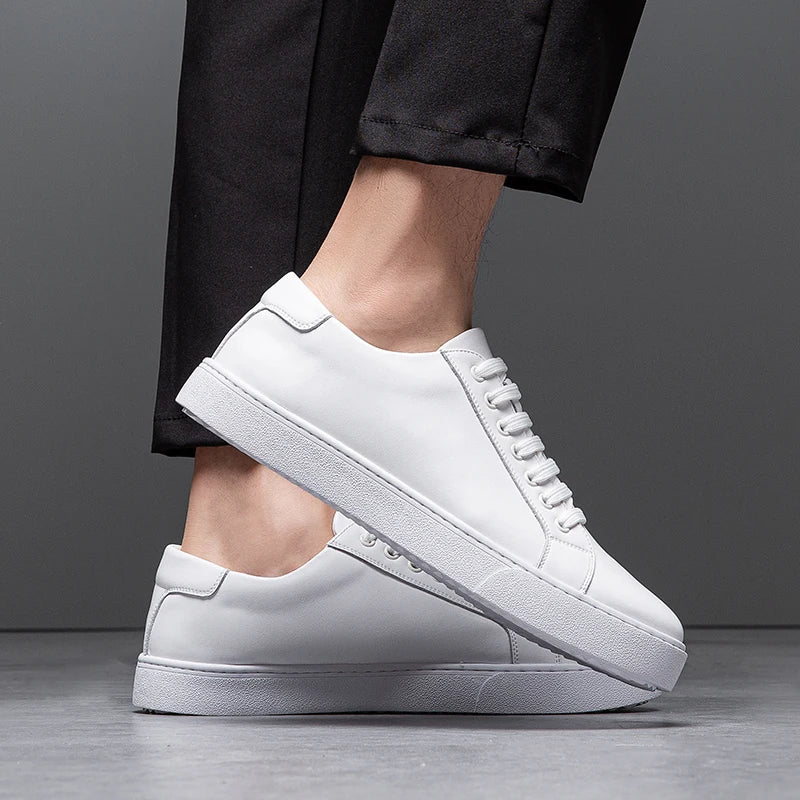 Enzo | Zapatillas de piel para hombre