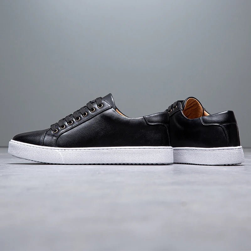 Enzo | Zapatillas de piel para hombre
