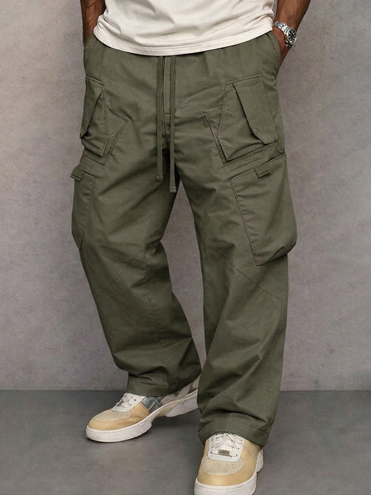 Leo | Pantalón cargo recto de hombre