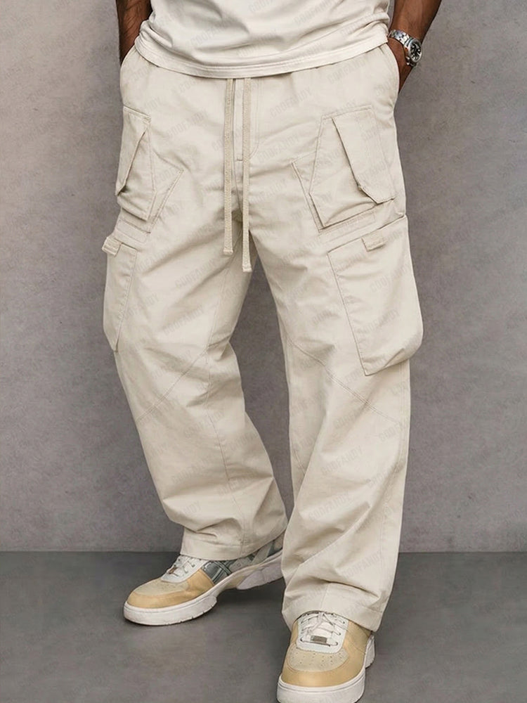 Leo | Pantalón cargo recto de hombre