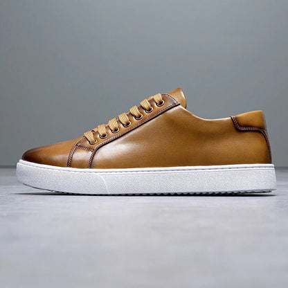Enzo | Zapatillas de piel para hombre