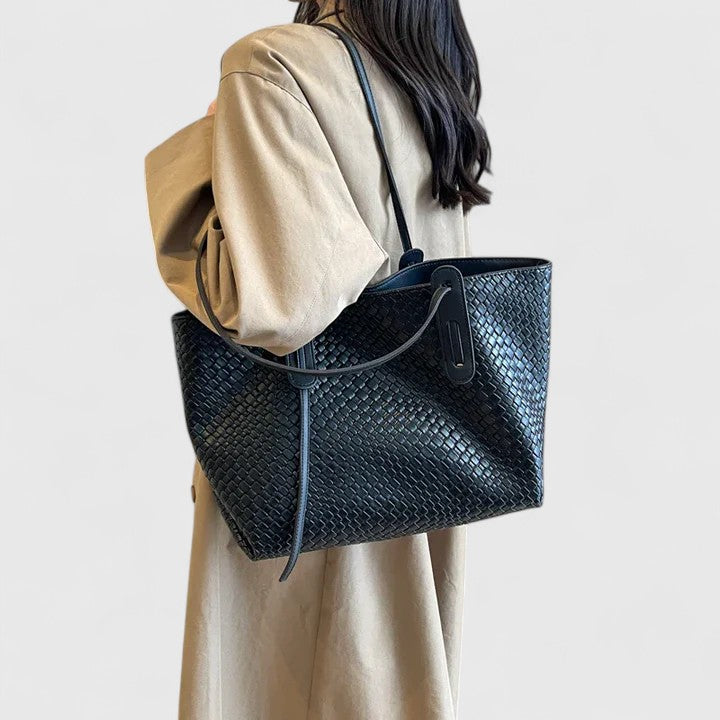 Celia | Bolso tote grande tejido