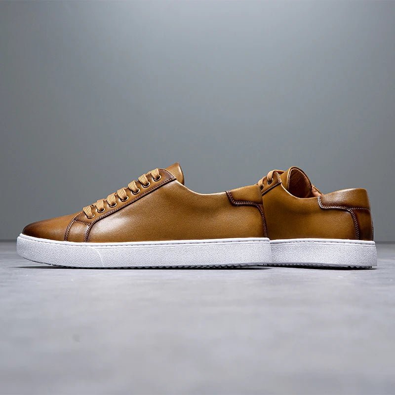 Enzo | Zapatillas de piel para hombre