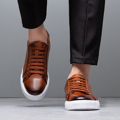 Enzo | Zapatillas de piel para hombre
