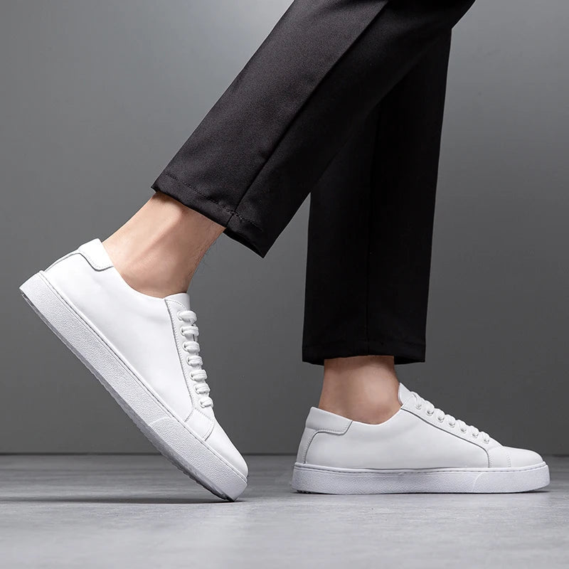 Enzo | Zapatillas de piel para hombre