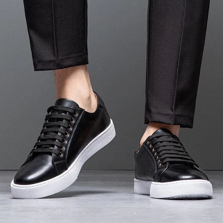 Enzo | Zapatillas de piel para hombre