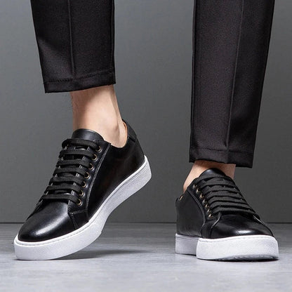 Enzo | Zapatillas de piel para hombre