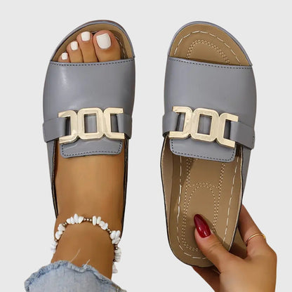 Noelia | Sandalias con cordones y plantilla anatómica