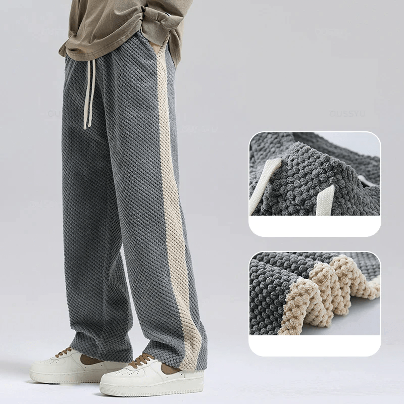 Rubén | Pantalón de chándal de hombre en tejido waffle