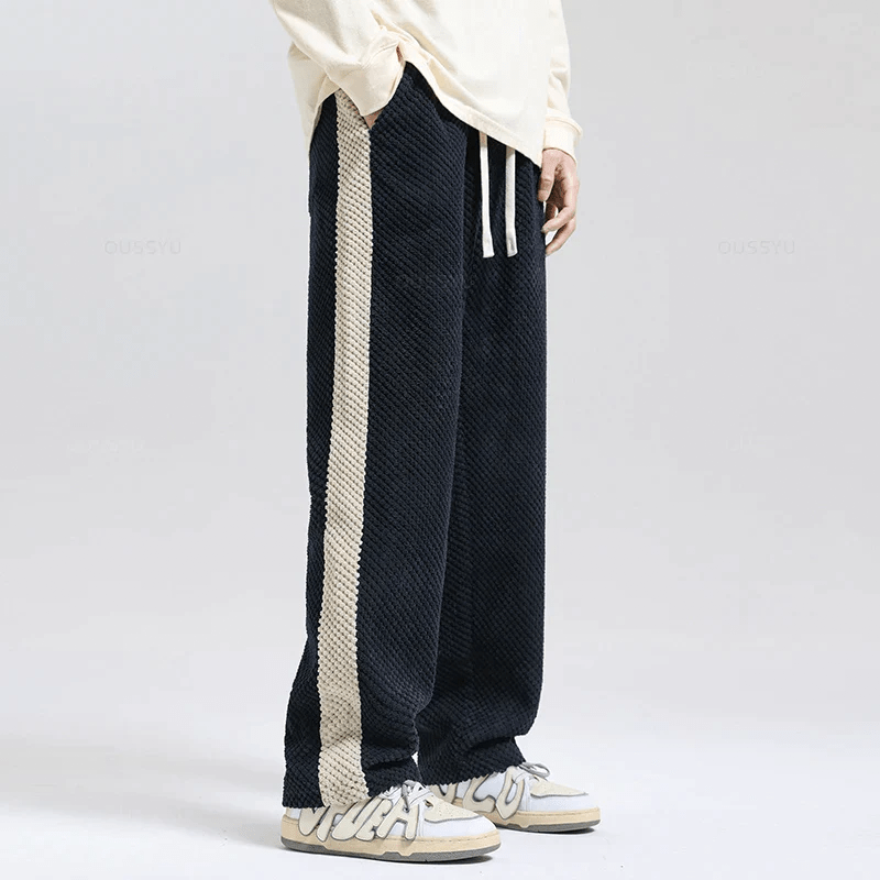 Rubén | Pantalón de chándal de hombre en tejido waffle